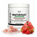 WATERFAST Monk Fruit Keto Electrolyte Powder for Fasting and Hydration- Strawberry Watermelon Flavor ← Pink Himalayan Salt (Sodium), Potassium, Magnesium, Calcium