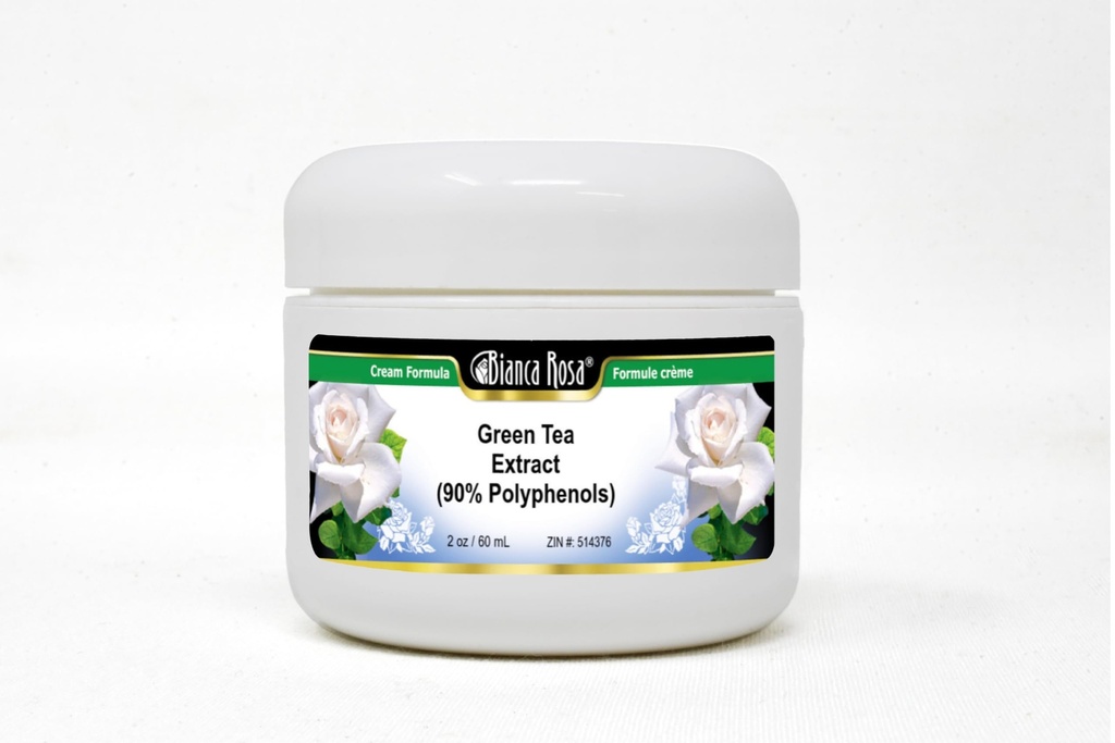 Extracto de té verde (90% Polyphenols) Crema (2 oz, ZIN: 514376)