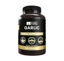 Ingredientes originales puros Extracto de ajo (365 capsules) No hay magnesio o rifles de arroz, siempre puro, lab verificado