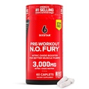 Suplementos de óxido nítrico de seis estrellas para hombres y mujeres, constructor de músculo (60 cuenta) - Nitric Oxide Booster Pills Muscle Pump Pre Workout Suplemento - Sports Nutrition for Muscle Building, Strength & Energy