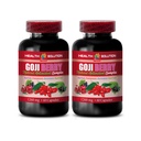 antioxidante multivitamina - GOJI BERRY - NATURAL ANTIOXIDANT COMPLEX - Resveratrol natural - suplemento antioxidantes - bayas goji superalimentos, suplementos goji berry, antioxidante superalimentario, 2B 120Caps