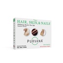 Wellgenix Purvana Hair, Skin, and Nails Vitamina - 2500mcg Biotin, Folic Acid, DMAE, Grape Seed Extract - One a Day Softgels - PCOS & Postpartum Hair Loss Support - (30 Count)
