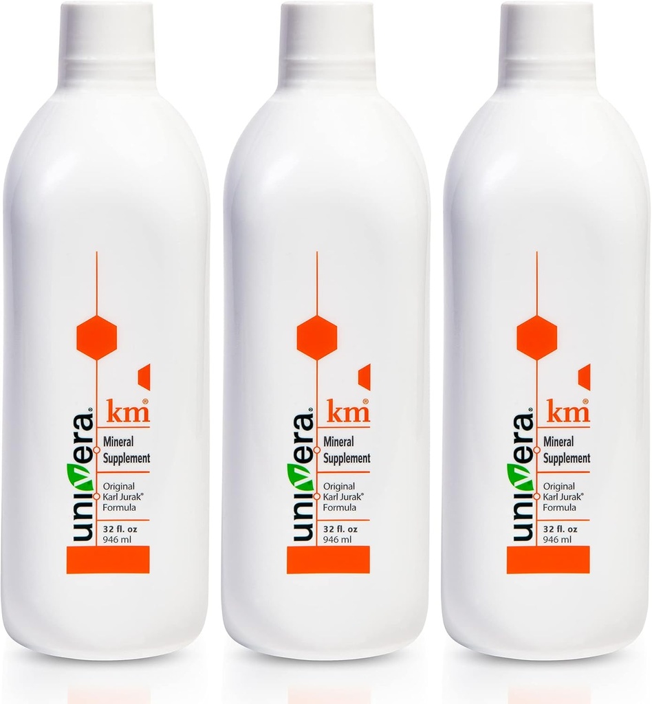 Univera KM Suplemento Mineral Silencio Original Karl Jurak Fórmula Silencioso en Potasio & Vitaminas Silencio Estabiliza pH Balance Silencioso Apoyo Digestión + Absorción Nutriente Silencio natural Phytonutrientes  90 Day Supply