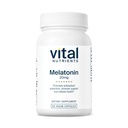 Nutrientes vitales Melatonin 20mg ANTE Vegan Silencioso Suplemento de sueño para apoyar el ciclo natural del sueño del cuerpo* ¦ Gluten, Dairy, Soy Free ← 60 Capsules