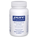 Encapsulaciones puras Resveratrol EXTRA - 100 mg Trans-Resveratrol - Para Función Celular y Cardiovascular Saludable* - Suplemento de Antioxidantes - Sin Gluten - 60 cápsulas