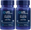 Super Ubiquinol CoQ10 con PQQ, CoQ10, PQQQ, shilajit, Heart Health, Cellular Energy Support, 8X Better Absorption, Gluten-Free, 100 mg, 30 softgels (Pack of 2)