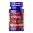 Pride de Puritan Premium Lycopene 20mg, Suplemento dietético para la próstata, antioxidante, salud cardíaca y apoyo general de salud, 1 mes de suministro, 60 Rapid Release Softgels