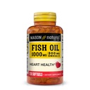 MASON NATURAL Masón aceite de pescado 1000mg Omega-3 Softgels