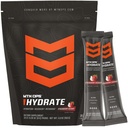 MTN OPS Hydrate Electrolytes Powder Drink Mix, 20 Single Serving On-The-Go Electrolyte Packs con más de 1000 mg de electrolitos por Serving, Strawberry Coconut