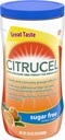 Citrucel Sugar Free Orange Flavor Methylcellulose Fiber Therapy Powder for Regularity, 16.9 onza, Pack de 4