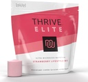 Thrive Elite Protein Shake ANTE Gluten-Free, Protein Blend con BCAAs, Probióticos " Enzymes ANTE 16 Serving - Scoop Serves, Strawberry