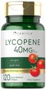 Carlyle Lycopene 40mg ← 120 Softgels Silencio Naturalmente-Occurring Carotenoide ← No Gluten