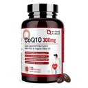 NATURE TARGET CoQ10-300mg-Softgels + PQQ con Orgánica-Olive-Oil - Alta Absorción-Coenzyme-Q10 - Antioxidante-por-Heart-Health y Apoyo Inmunitario, Producción Energética, 120 Servimientos