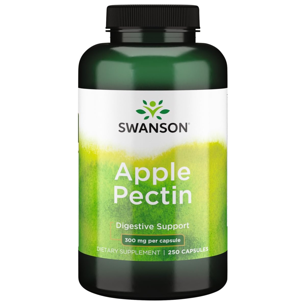 Swanson Apple Pectin 300 Milligrams 250 cápsulas