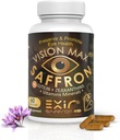 Suplemento de vitaminas del ojo – con Saffron, Lutein " Zeaxanthin – Defensa de la luz azul, Macular " Retina Support, Alivia la fatiga del ojo " mejora la visión nocturna – 60 cápsulas
