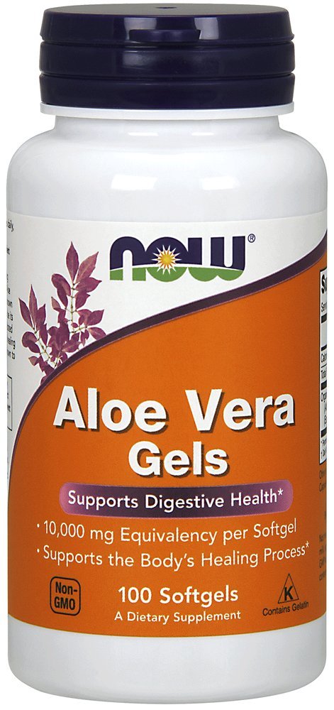 Ahora Alimentos Aloe Vera, 100 Softgels