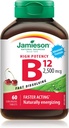 Jamieson Vitamina B12 2,500 mcg(METHYLCOBALAMIN), 60 Tabletas sublinguales