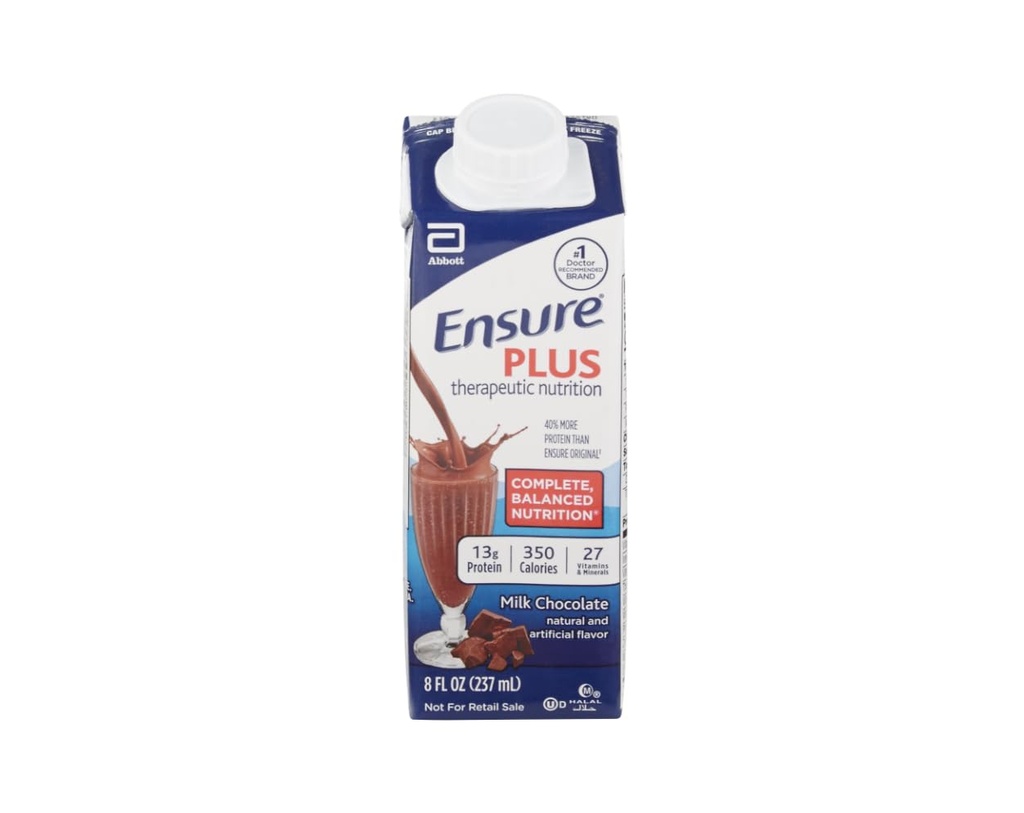 Asegurar el reemplazamiento original de la leche de chocolate, 8 Fl Oz (24 Ct)