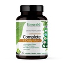 EMERALD LABS Complete 1-Daily Multi - Complete Multivitamin for Men &amp; Women with Vitamin C, Methylated Folate, Whole-Food Blend &amp; More for Immune Support, Bone Health > Más* - 30 cápsulas vegetales