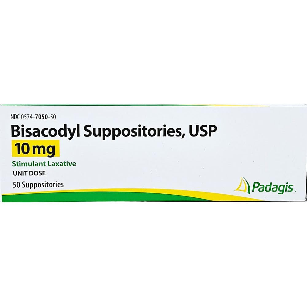 Supositorios 10 Mg - 50 Cuenta
