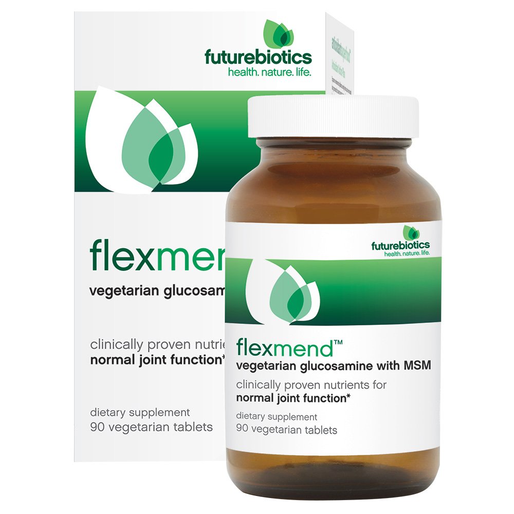 Futurebiotics FlexMend Vegetarian Glucosamine con MSM, 90 Tablets