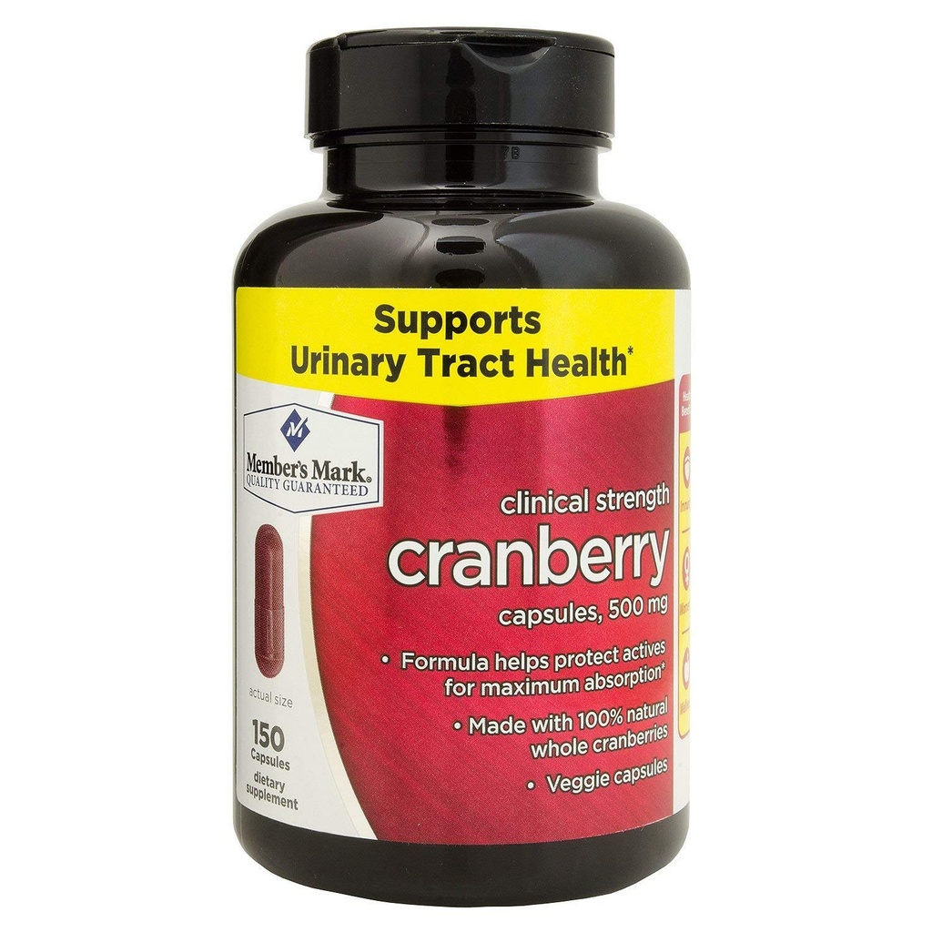 Miembros Mark Clinical Strength Cranberry, 500mg