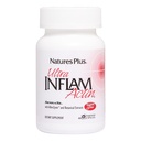 Natures Plus Ultra - Suplemento natural con Turmeric, Bromelain, MSM, Boswellia & Ginger - 60 cápsulas vegetarianas (30 piezas)