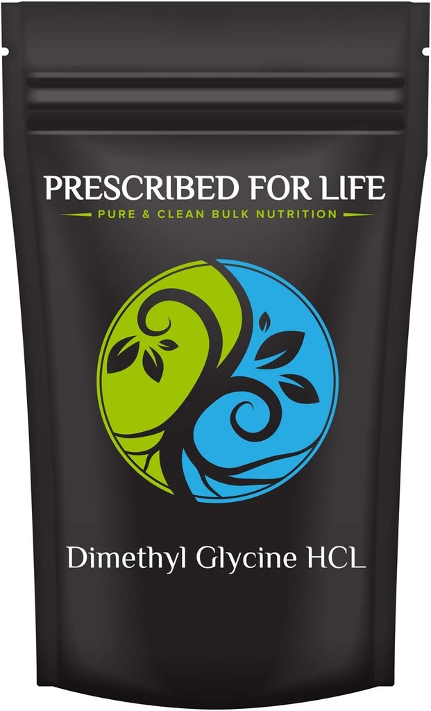 Prescrito para Life Dimethyl Glycine (DMG) Vitamina B16 Powder TEN Amino Acid Precursor TEN Energy and Immune System Booster TEN Natural, Gluten Free, Vegan, Non-GMO, 25 kg