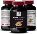Compañero de día activo - Muira PUAMA BARK Extracto - Potencia de la naturaleza, energía vital diaria, revital basada en plantas, rutina energizante, impulso botánico, optimizador de energía, natural 1 botella 60 cápsulas