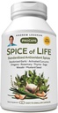 ANDREW LESSMAN Spice of Life 60 Capsules - Eight Scientifically Established Extracts, Concentrates. Especies de promoción de la salud. Ajo, Curcumina, Orégano, Rosemary, Sage, Thyme, Mustard Seed, Wasabi