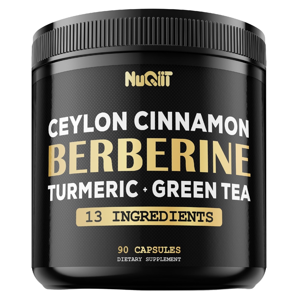 Suplemento bereberino. Añadido la Curcumina Turmérica, Té Verde &amp; Más - Apoyo a la salud del corazón, la gestión del cuerpo & sistema inmunológico - 90 cápsulas para el suministro de 3 meses
