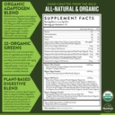 TruWild Greens Superfood Juice Powder, con 22+ Greens & Anti-Oxidants, Natural Immune, Stress, Digestion Support Powder, 90 Servings, 3 Pack