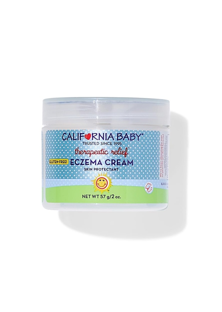 California Baby Eczema Cream ← Tratamiento de Eczema sin esteroides para niños + adultos Ø 57 g / 2 oz.