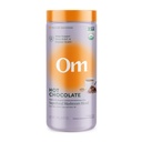 OM MUSHROOM SUPERFOOD Hot Chocolate Blend – Dutch Cocoa with Lion’s Mane, Reishi, Chaga & Turquía Tail – Apoya Focus, Calm &amp; Stress Relief – 2g Azúcar, 25 Calories – 8.47 oz Canister (30 Servimientos)