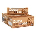 Quest Nutrition Chocolate Chip Cookie Dough Protein Bares, High Protein, Low Carb, Gluten Free, Keto Friendly, 12 Count