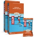 CLIF BARS - Bares de energía - Manteca de cacahuete crujiente - Hecho con avena orgánica - Alimentos vegetales - Vegetariano - Kosher (2.4 Ounce Protein Bares, 24 Cuenta) Embalaje mayo Vary