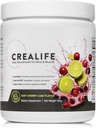 Cretina micronizada alemana + EE.UU. Cereza de tarta + Vitamina B6 - Suplemento de entrenamiento previo y post para mujeres &amp; hombres, sabor de tarta de cereza, sabor sin cafeína para cuerpo y cerebro