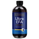 Vitaminas Rx Ultra EFA Omega 3 Aceite de pescado para perros &amp; gatos - promueve el corazón, el cerebro y la salud conjunta con vitamina E, biotina y zinc - Aceite de pescado líquido para el alivio de Itch &amp; Cocción de perros - 16 oz