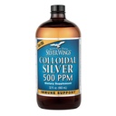 Natural Path Alas de Plata Colloidal Plata 500ppm (2,500mcg) Immune Support Suplemento 32 fl. oz.