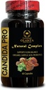 Complejo Candida PRO - Vitamina para Salud Gut y Candida, Hojas orgánicas de madera dulce, Limpieza natural de Candida - 1 Botella 60 cápsulas