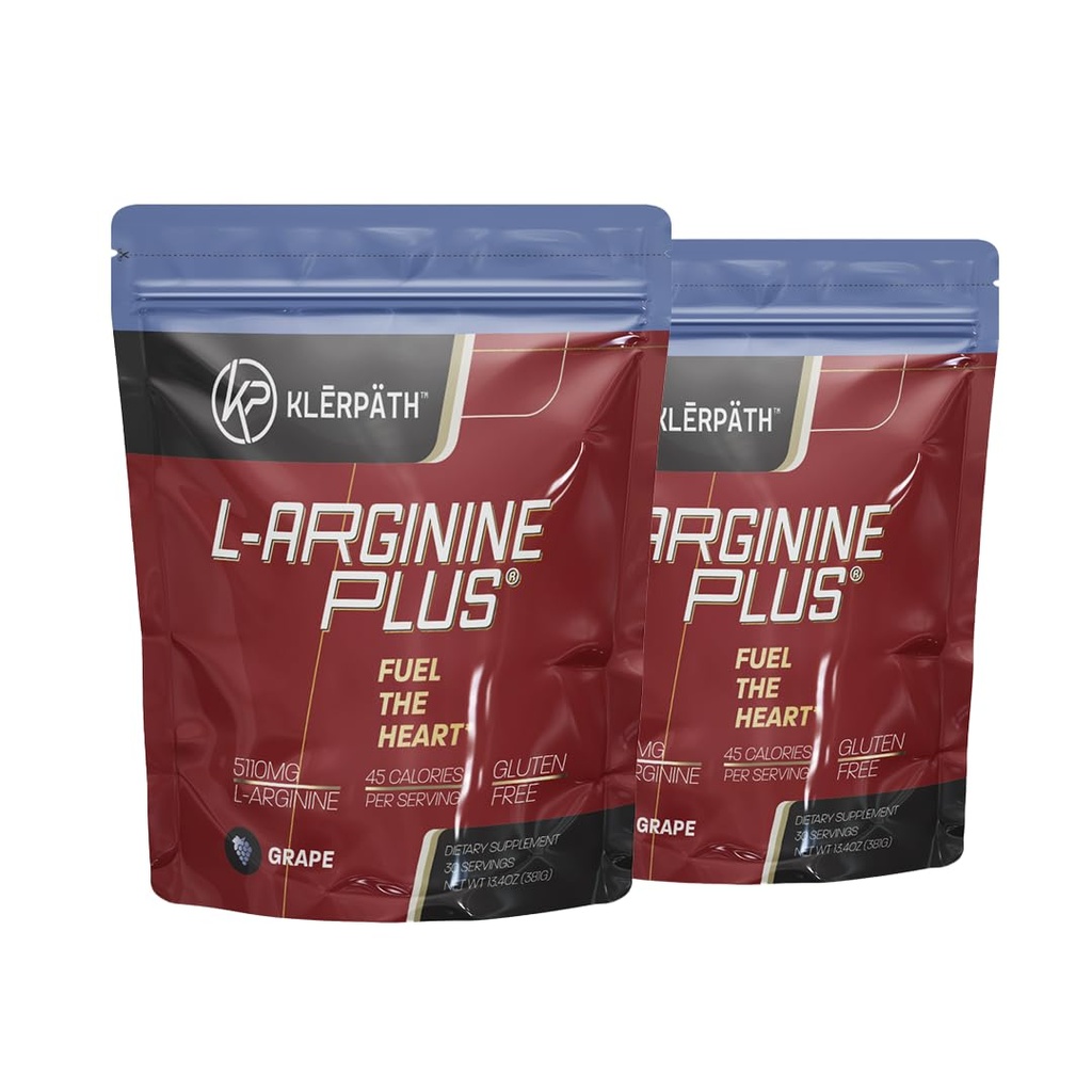 2 Botellas de la mejor L-arginina Suplemento con 5110mg 1010mg L-citrulline
