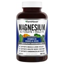 FarmHaven Magnesium Glycinate &amp; Malate Complex w/Vitamin D3, 100% Chelated for Max Absorption, Vegetarian – Bone Health, Nerves, Muscles, 180 Capsules, 90 Days