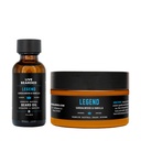 Gatito de aceite y mantequilla de barba en vivo - Hecho en los EE.UU. - Ingredientes naturales con Shea, Argan, Jojoba - Apoyo al crecimiento ← Legend Scent - Sandalwood, Vanilla