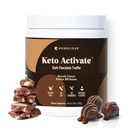 Trufa de chocolate oscuro Exógena Ketones Bebida: Pure Keto Shake Powder con cetonas de chocolate ¦ Jumpstart Ketosis &amp; Boost Energy with Natural Ketones Suplementos de Konscious Keto