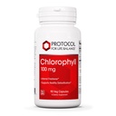 Protocolo Clorofila - Soportes Detox Cleanse, Función del hígado " Desodorante interno* - Non-GMO " Soy Gratis - 90 cápsulas del Veg