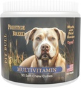 Multivitaminas, Nutrición Equilibrada para tu Toro de Pit, 90 Cuenta, Hecho en los EE.UU. con Tocino Real