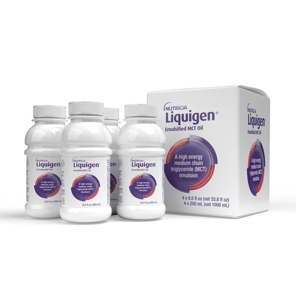 Liquigen - Emulsionado MCT Oil - 8.5 Fl Oz Bottle (Caso de 4)