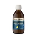 Dr. Mercola Wild Caught Alaskan Cod Liver Oil, 6.8 Fl. Oz. (200 mL), 40 Servings, 1.000 mg Omega-3s Por Serving, Suplemento dietético, soporta Función cerebral y cognitiva, Non-GMO, MSC Certified