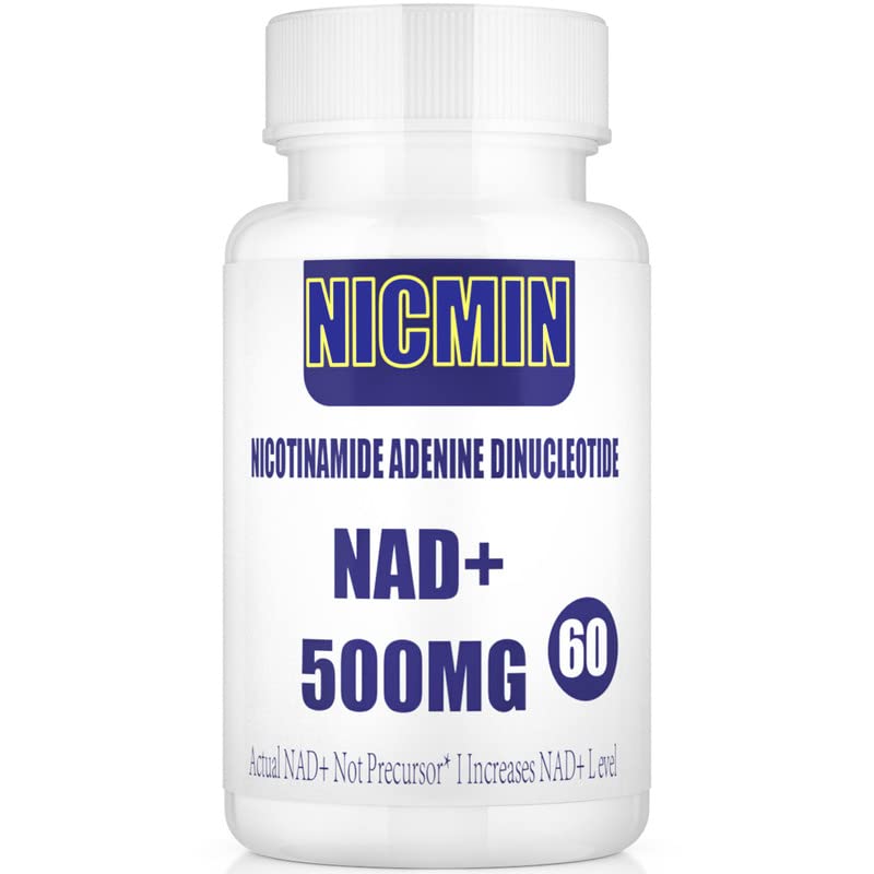 Liposomal NAD+ Suplemento 800mg con TMG 300mg, Max Absorption Actual NAD+ Suplemento(No un precursor para energía celular, envejecimiento saludable y reparación de músculo 60 cápsulas