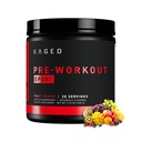 Kaged Sport Pre Workout Powder for Men &amp; Women, Fruit Punch, Sport Certified, 188mg Caffeine, Nitric Oxide Supplement, Beta Alanine for Energy, Weightlifting, Cardio Endurance &amp; Strength, 20 Servings